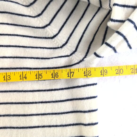 Joie Delbin Wool Cashmere Nautical Coastal Fisherman Sweater Women's Med - Picture 5 of 9